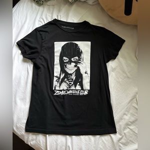 Zombie Makeout Club Black Graphic T-Shirt